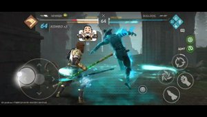 Shadow fight 4 Arena Король обезьян 4 уровня против Короля обезьян 10, 7, 6 уровня, Шаня 9 уровня.