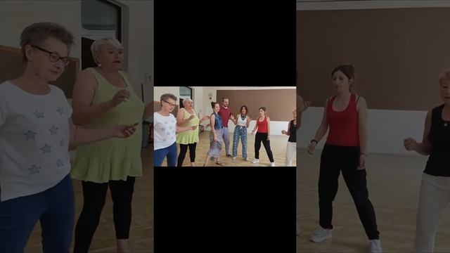 Zajęcia Taneczne Занятия танцами в нашем центре активности сеньеров #zajęciataneczne #пенсионерытан