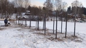 8 декабря 2022года. продолжаем строить пирс.