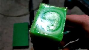 Брусок на нож из эбоксидки ЭД 20.