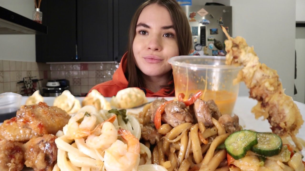 МУКБАНГ • «МАРУКАМЭ» ?! • ОБЗОР ЛАПШИ том ям Asia food & eating sounds асмр (ASMR MUKBANG)