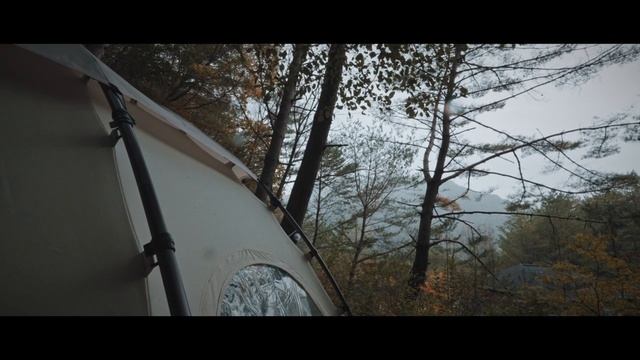 10월달에 ❄️폭설이라니?!  l 눈오는 가을 캠핑 ㅣ허브쉘터빅 l igt테이블세팅하기 l 영월캠프