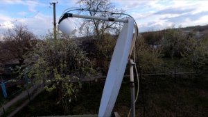 Увеличение скорости 4G интернета: антенна "Ольхон"+спутниковая тарелка