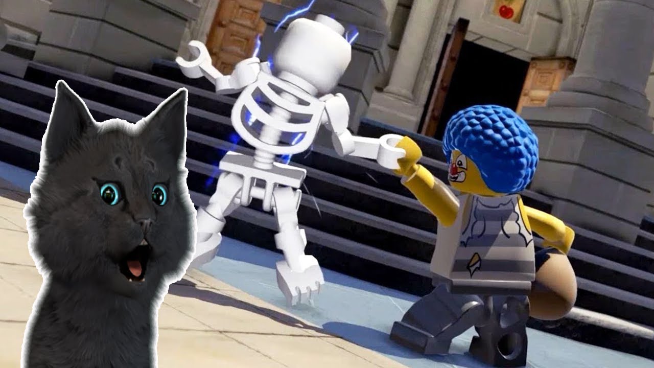 СУПЕР КОТ В ГТА ДЛЯ ДЕТЕЙ ЛЕГО СИТИ ?  Lego City Undercover ? ЧЕЙЗ МАККЕЙН ПРОТИВ КЛОУНОВ