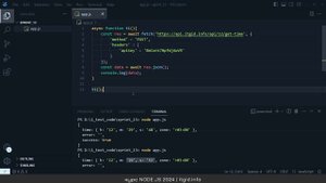 Работа с API в Node.js - запросы с FETCH