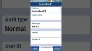 manually create gprs/mms internet settings in samsung wave mobiles / bada os