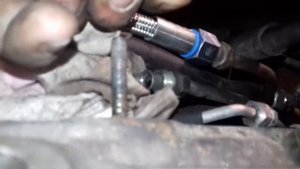 Прокачка масляной системы. Сюрприз во впуске. 4d56.