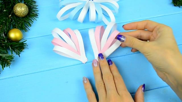 КРАСИВАЯ СНЕЖИНКА | Поделки из БУМАГИ ❤ Лакси смотреть онлайн