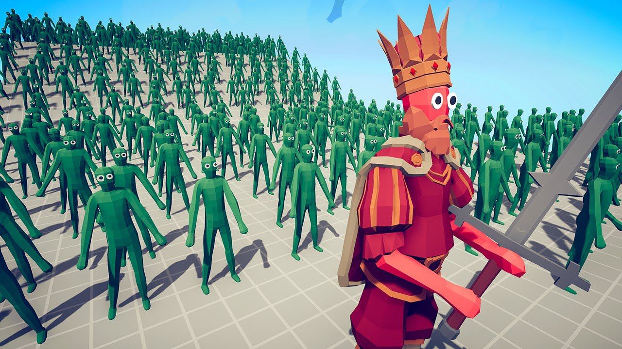 100x ZOMBIE vs 100 EVERY UNIT | TABS - Totally Accurate Battle Simulator смотреть онлайн