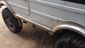 ЛУАЗ проект  Принимаемся за кузов  Колесные арки