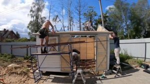 Современная Хозблок бытовка 3x4