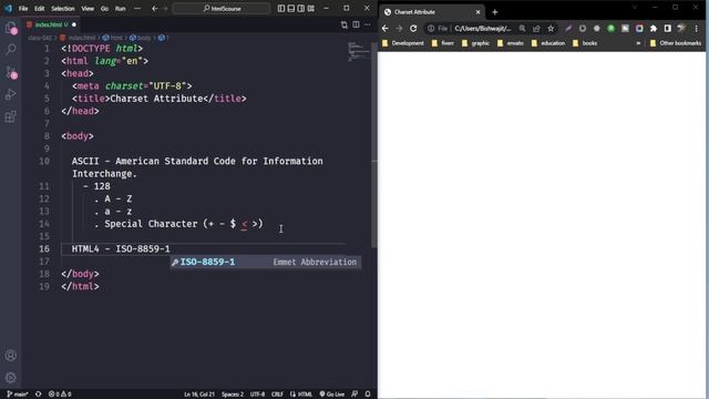 HTML Charset Attribute / UTF-8 / Charset Encoding  | HTML5 Bangla tutorial | CodeScheme ???