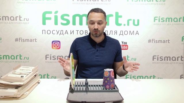 Коврик для сушки Umbra Udry - удобный гаджет обзор от Fismart.ru смотреть онлайн