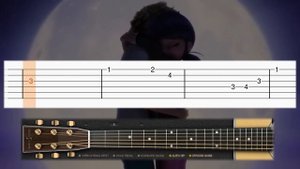 Miraculous - Adrienette Slow Dance - Guitar tutorial (TAB)