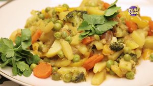 Овощное рагу с брокколи и кабачком. Как приготовить овощной гарнир на сковороде быстро и просто