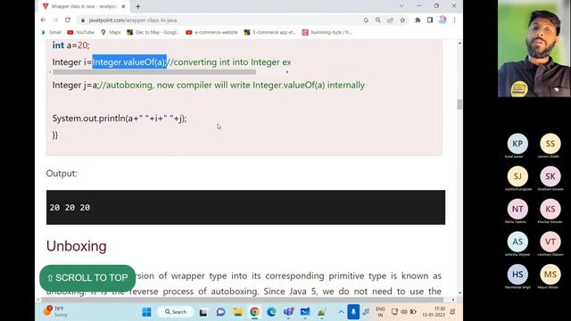 What Is Wrapper Classes In Java | Command Line Arguments In Java | Java Tutorial By Vikas Singh