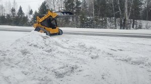 самодельный погрузчик на гусеничном ходу