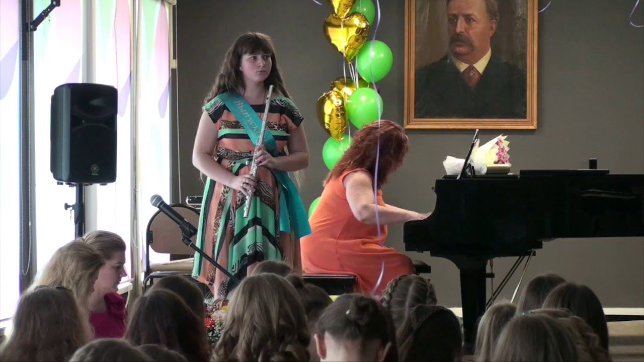 Герман Комраков Соната для флейты и фортепиано 3 часть