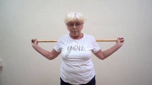 Лечебная физкультура - Упражнения с гимнастической палкой | ТЦСО "Орехово"