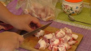 Домашний смалец ! Подробный рецепт ! Топлёное сало ! Сало с чесноком !