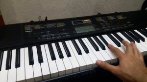 Teclado Casio CTK 2400 funcion sustain