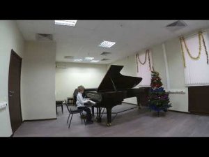 И.С.Бах. Маленькая прелюдия Ми мажор