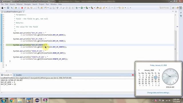 How to use get method which accepts temporal field of LocalDateTime Class? | Java 8 Date and Time смотреть онлайн