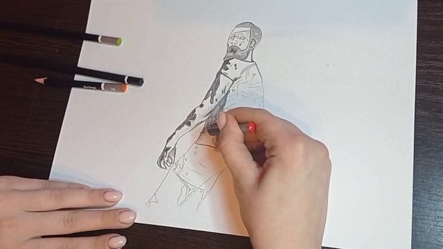 Рисуем зомби пошагово. Как нарисовать зомби? смотреть онлайн