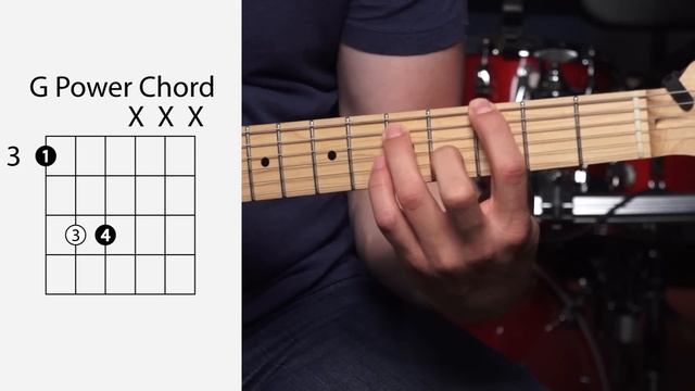 How To Play Power Chords - Rhythm Guitar Lesson #2 смотреть онлайн