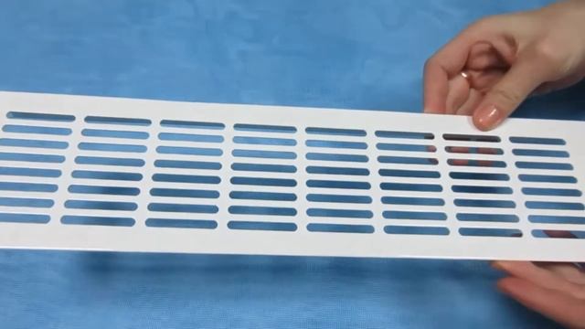 Решетка вентиляционная 400х100 мм, алюминий смотреть онлайн