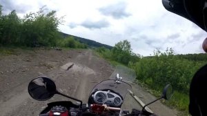 Поездка на мотоцикле BMW F 650 GS в Ныроблаг Зона ИК 33 пос Валай