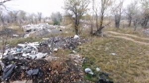 Шурф нового зброса, на свалке.