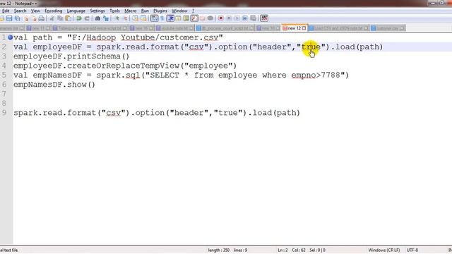 SPARK Sql | Querying Using Spark SQL on csv data | Spark interview question смотреть онлайн