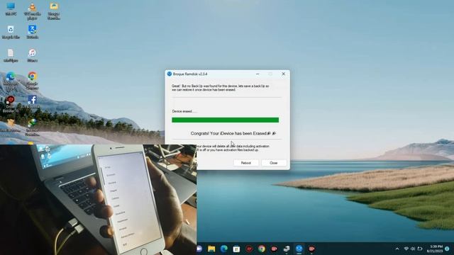 FREE iPHONE PASSCODE BYPASS WITH  BROQUE RAMDISK| iOS 12- 16 | WITH SIGNAL 100%