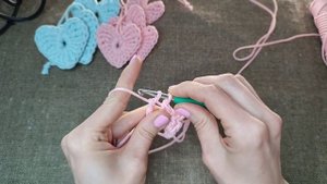 Вязаное сердечко