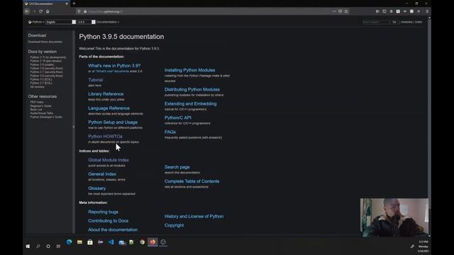 Official Python Website Tour [2022]