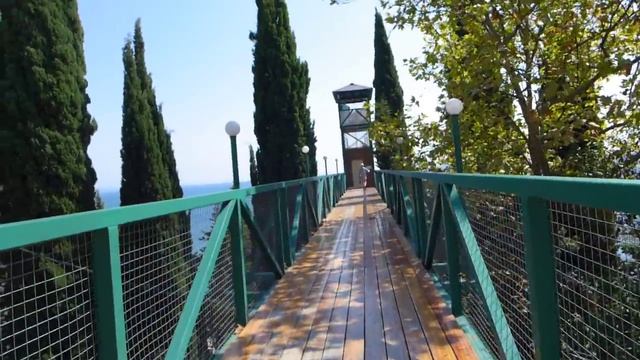 Пансионат Багрипш. Абхазия. выход на море. часть 1 смотреть онлайн