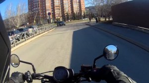 Покупка мотоцикла зимой регистрация в ГИБДД весной HONDA REBEL CMX 1100 A 2022