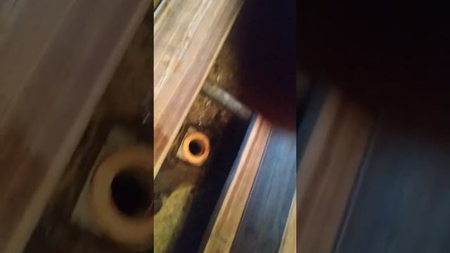 канализация для бани зимой
