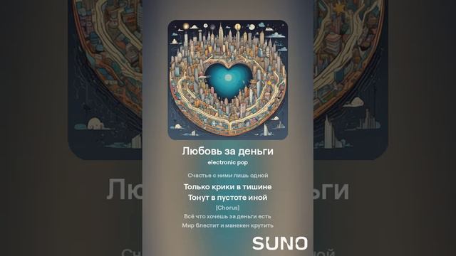Любовь за деньги
Нейросеть, музыка.
Без обработки, что выдала то и опубликовал смотреть онлайн