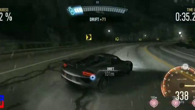 Need For Speed No Limits - DEVILS RUN - Alpine Storm PORSCHE 918 Spyder Chapter 6 - Rest Stop 1