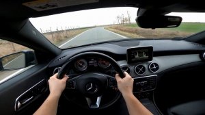Mercedes CLA250 2.0 211HP Sport 7G-DCT (2014) POV Test Drive & Acceleration 0-100 | 4K #169