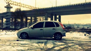 Лада Калина на пневмоподвеске Иркутск