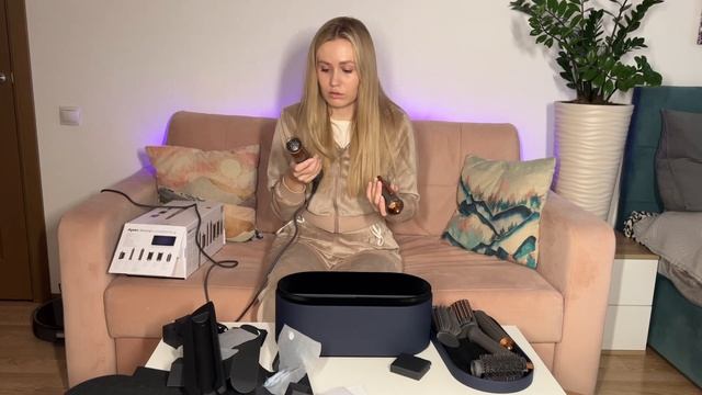 Распаковка Dyson Airwrap Long 2022/ Впервые держу в руках стайлер дайсон смотреть онлайн