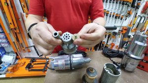 Вибрационные насосы RedVerg с нижним и верхним забором  комплектация, работа и устройство насоса