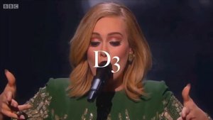 Adele низкие ноты