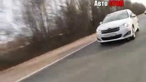 Драйв тест Citroen C4 седан Часть 1