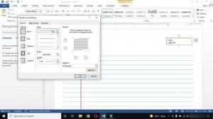 How do I make lined notebook paper in Word | Print text on lined paper.