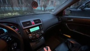 Память руля и опускание зеркала на задней Honda Accord 7