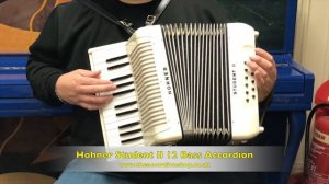 Hohner Student II 12 Bass Accordion